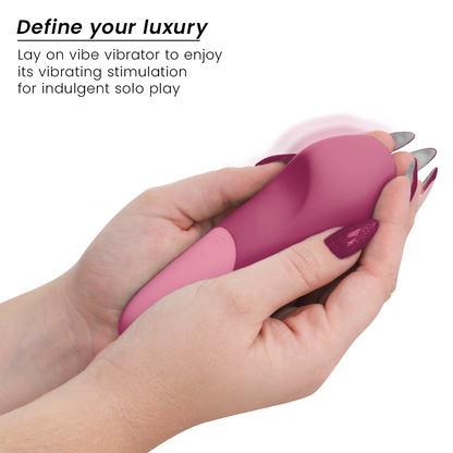 Stimulateur clitoridien vibrateur silencieux vibe lay-on rose foyer – Womanizer