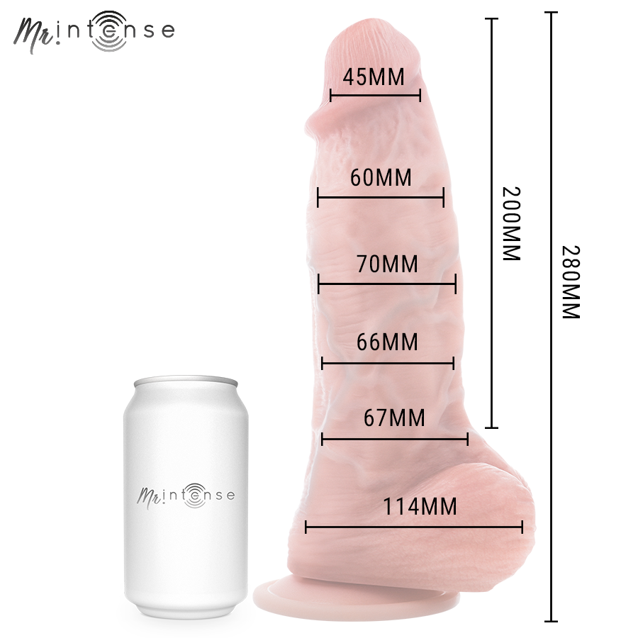 Extrabig spencer godemichet en silicone 28 cm -ø- 7,3 cm – Mr Intense