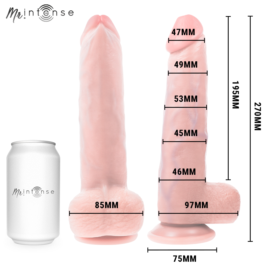 Godemichet neeson 27 cm -ø- 5,6 cm – Mr Intense