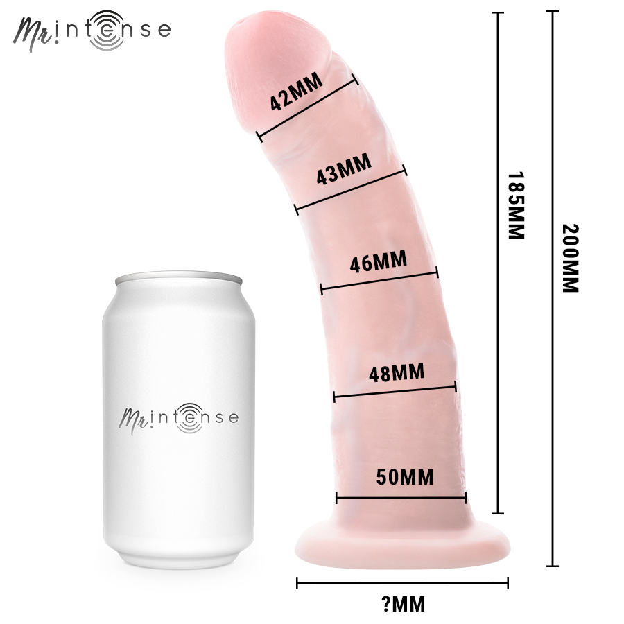 Godemichet terence moyen 20 cm -ø- 5 cm – Mr Intense