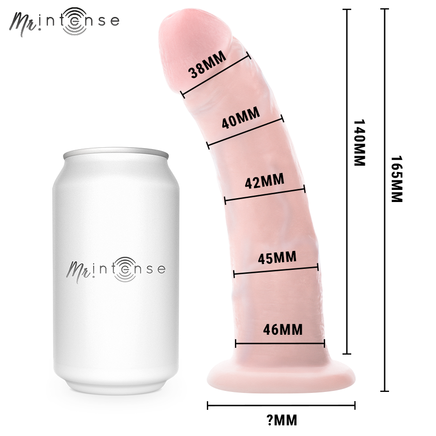 Petit godemichet terence 16,5 cm -ø- 4,6 cm – Mr Intense