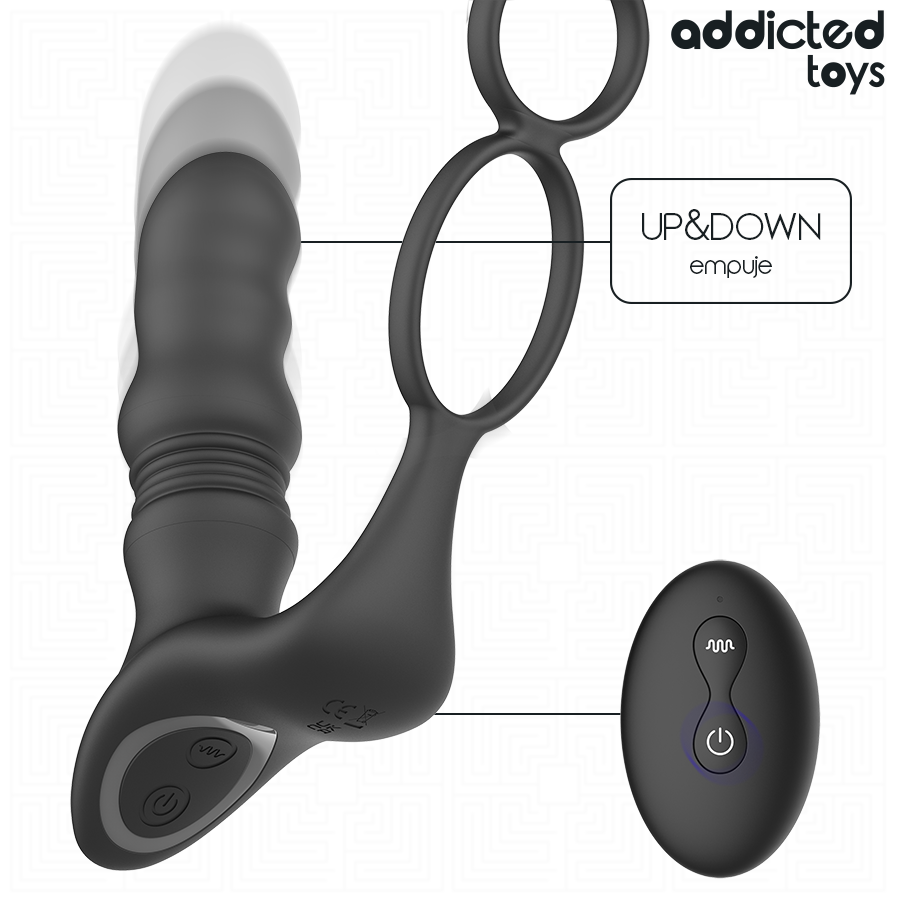 Anneau prostatique up&down – Addicted Toys