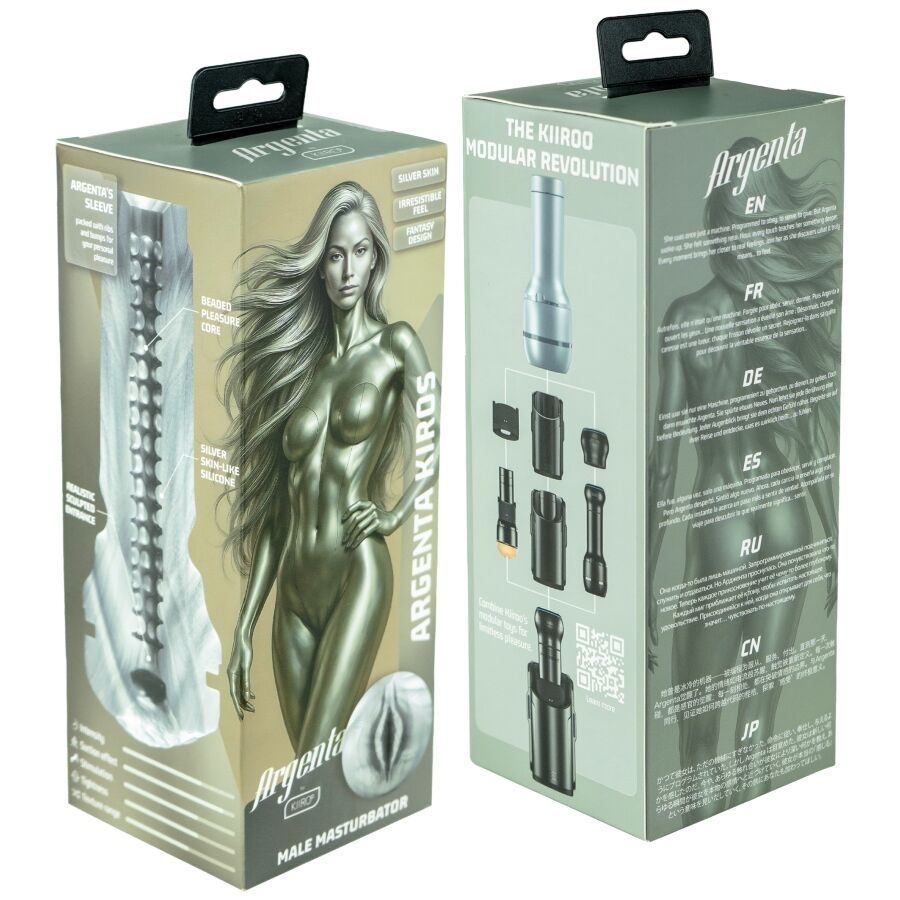 Collection étoiles de masturbateurs kiros feel argenta – Kiiroo