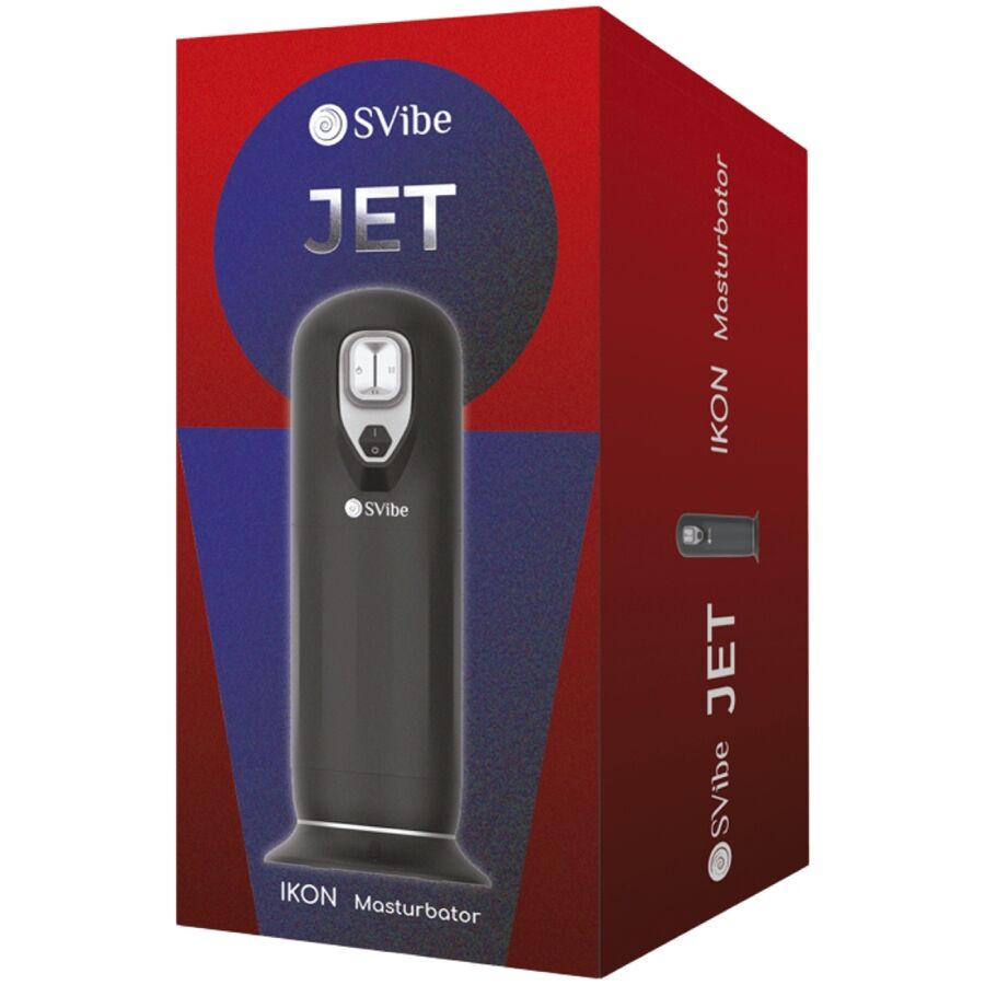 Masturbateur chauffant et à pousse ikon jet – Snail Vibe