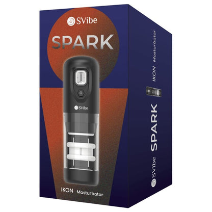 Masturbateur ikon spark à poussée et rotation – Snail Vibe