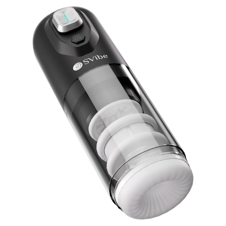 Masturbateur ikon spark à poussée et rotation – Snail Vibe