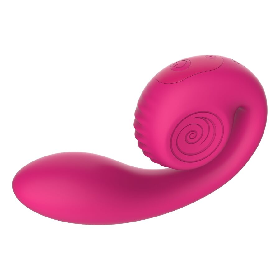 Stimulateur clitoridien gizi lite vibrateur rose double point g et clitorial – Snail Vibe