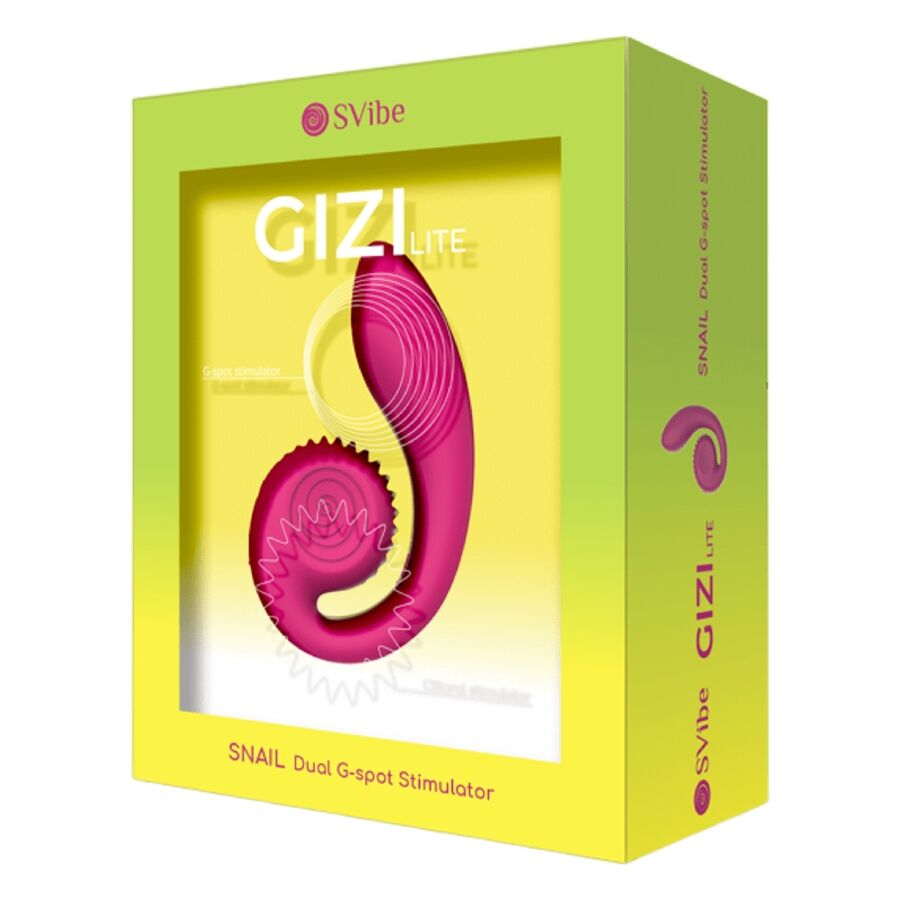 Stimulateur clitoridien gizi lite vibrateur rose double point g et clitorial – Snail Vibe