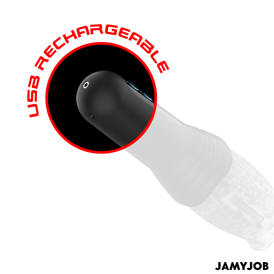 Masturbateur blow-r avec mouvement de poussée et de rotation – Jamyjob