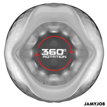 Masturbateur blow-r avec mouvement de poussée et de rotation – Jamyjob