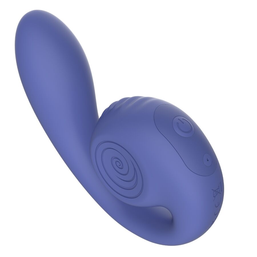 Stimulateur clitoridien gizi lite vibrateur violet double point g et clitorial – Snail Vibe