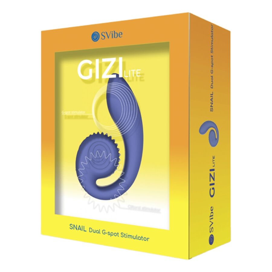 Stimulateur clitoridien gizi lite vibrateur violet double point g et clitorial – Snail Vibe