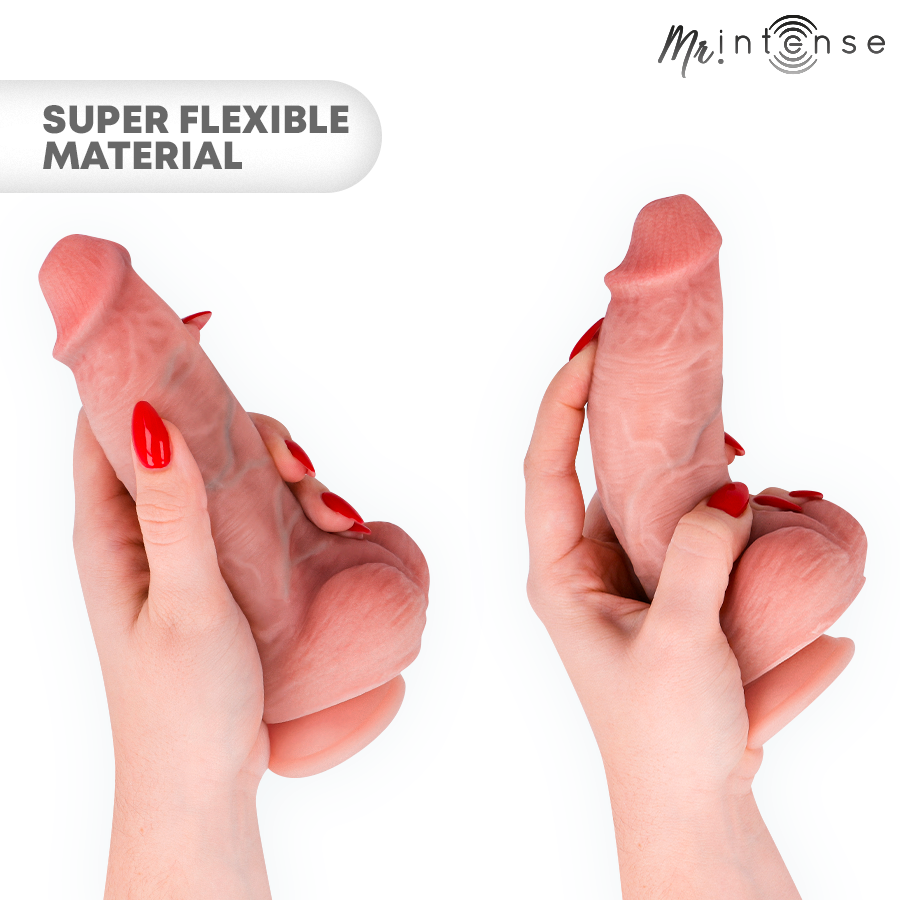 Petit godemichet spencer en silicone 19 cm -ø- 4,5 cm – Mr Intense