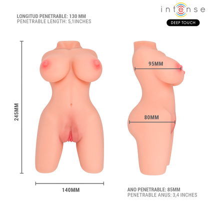 Jesse torso double masturbateur vagin & ano – Intense Deep Touch