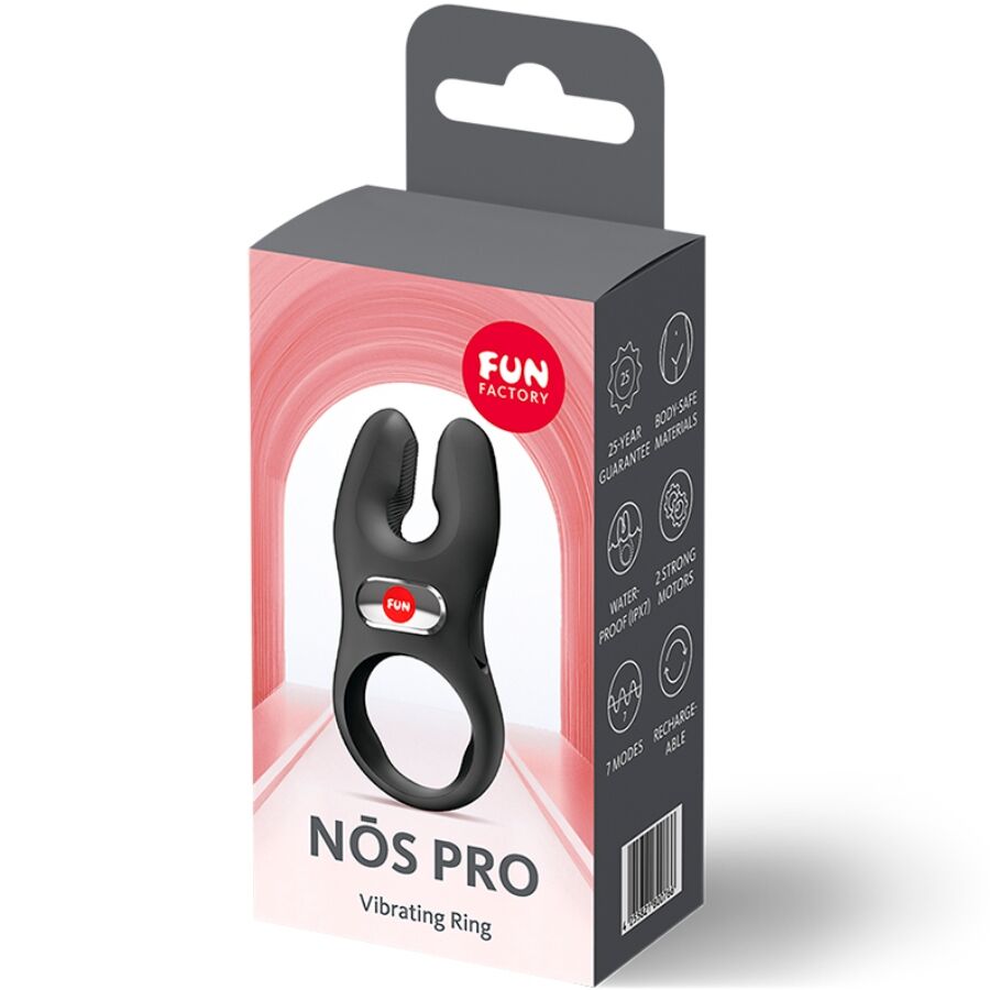 Vibrateur anneau pénis vibrant pro nos noir – Fun Factory