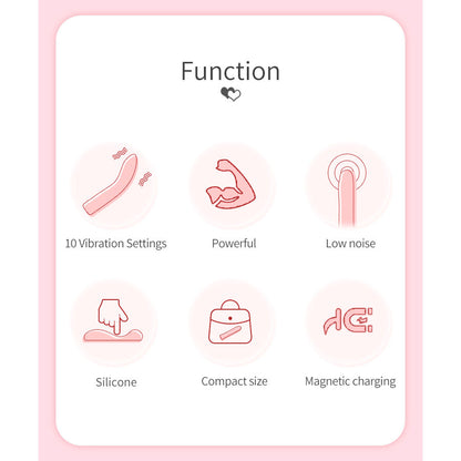 Kisell vibrateur rose point g – Pretty Love