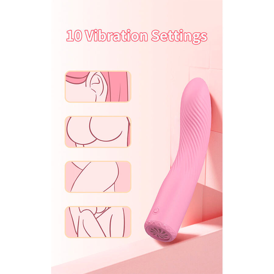 Kisell vibrateur rose point g – Pretty Love