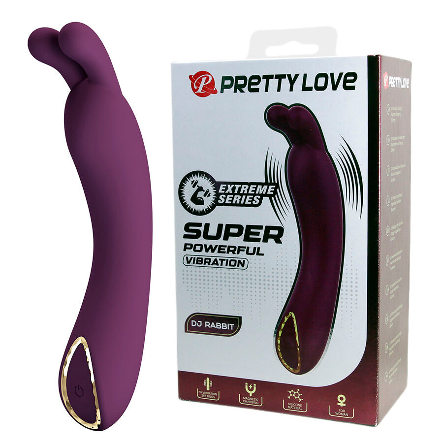 Dj rabbit vibrateur point g violet – Pretty Love