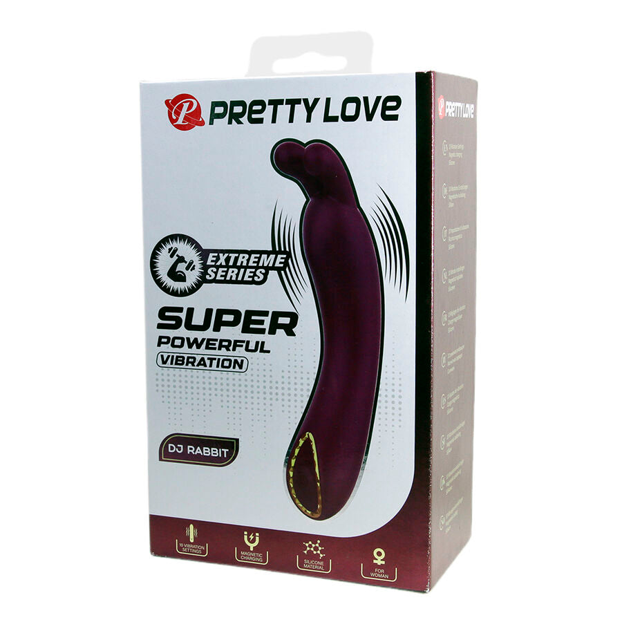 Dj rabbit vibrateur point g violet – Pretty Love