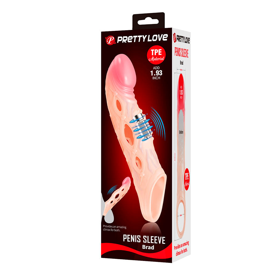 Vibrateur brad manchon de pénis vibrant – Pretty Love