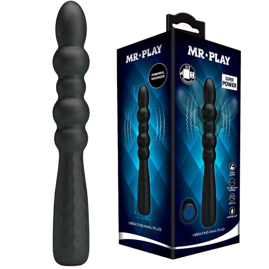 Vibrateur plug anal vibrant et flexible – Mr Play