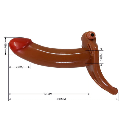 Vibrateur bradden strap-on vibrant – Pretty Love