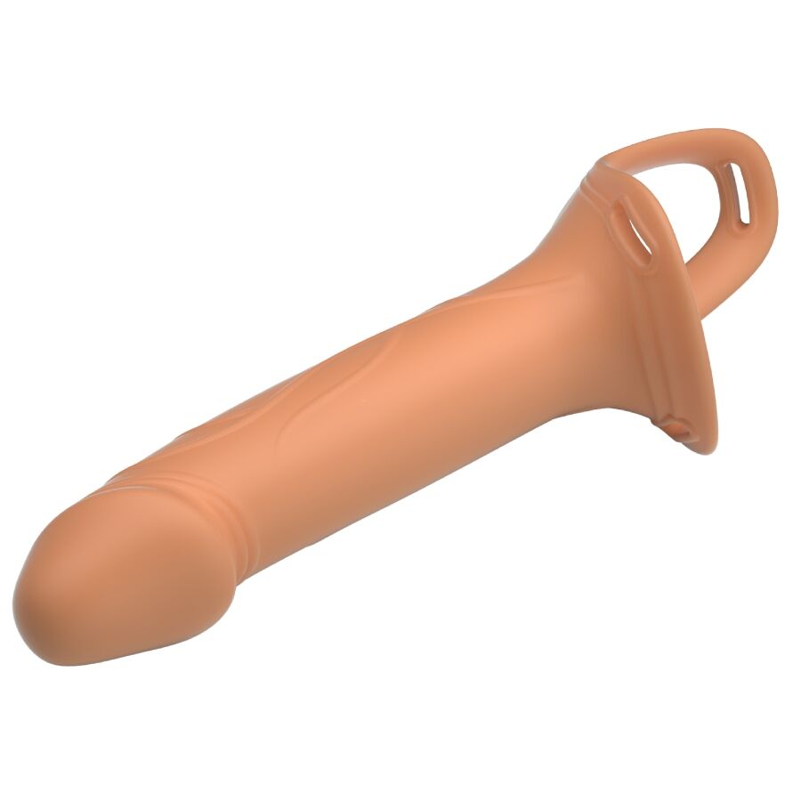 Landon light-skin vibrating strap-on – Pretty Love