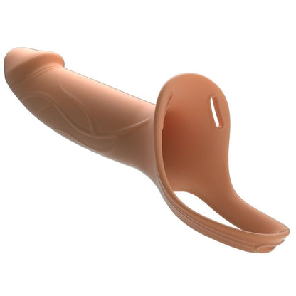Landon light-skin vibrating strap-on – Pretty Love