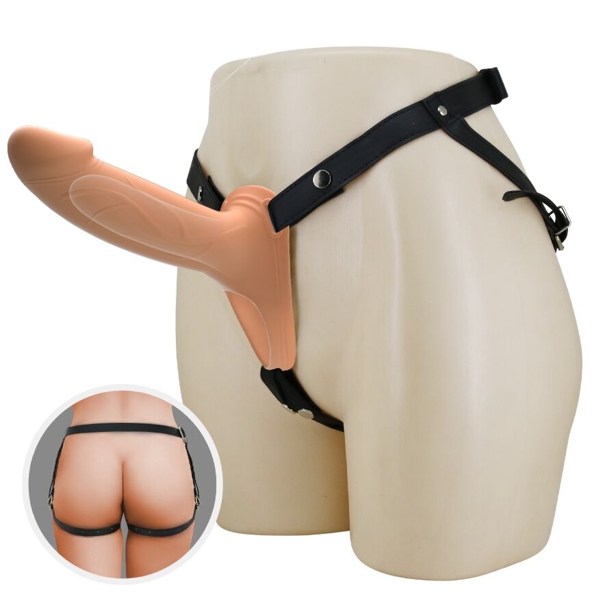 Landon light-skin vibrating strap-on – Pretty Love