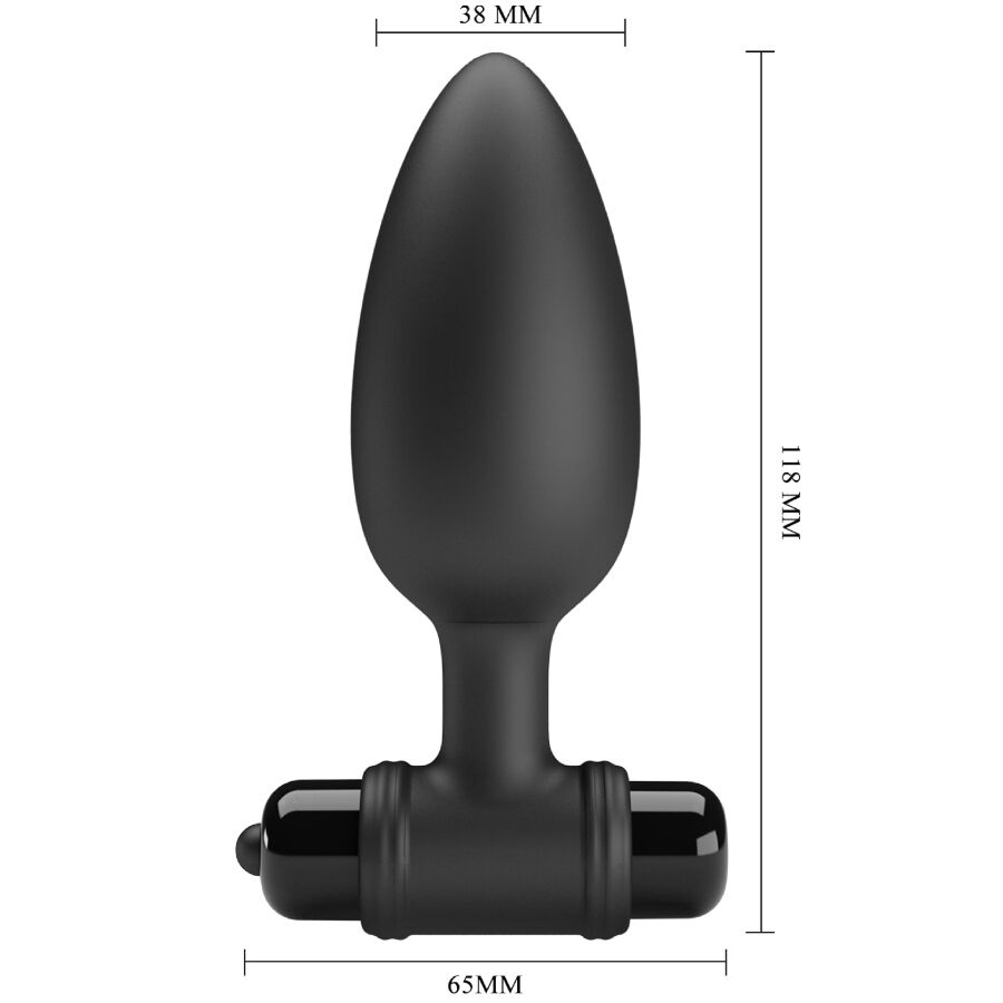 Plug anal super poweravec vibration – Mr Play