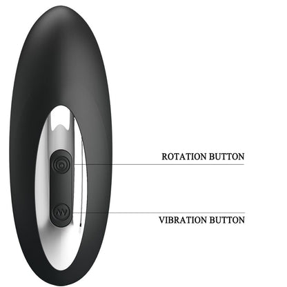 Masseur de prostate avec rotation et vibration – Mr Play