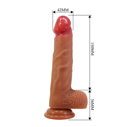 Lisle gode réaliste avec ventouse 20,6 cm -ø- 4,2 cm – Pretty Love