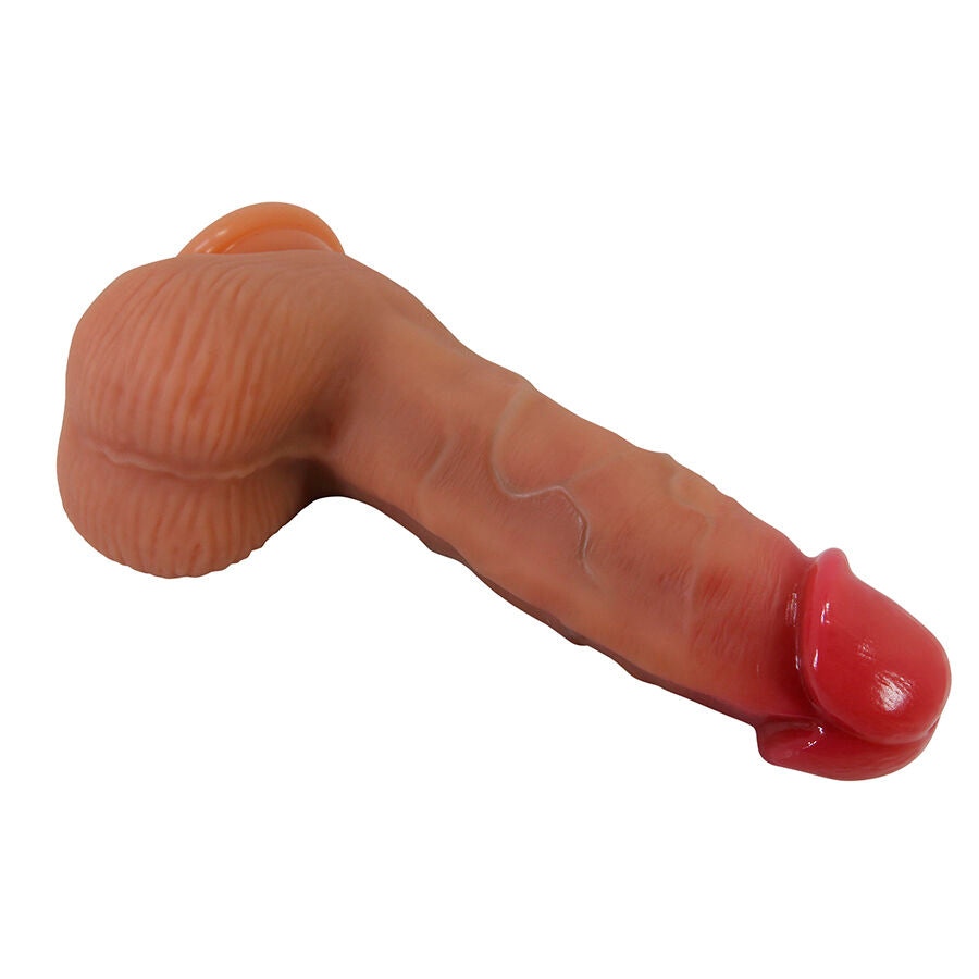 Duvall godemichet réaliste avec ventouse 19,3 cm -ø- 4,5 cm – Pretty Love