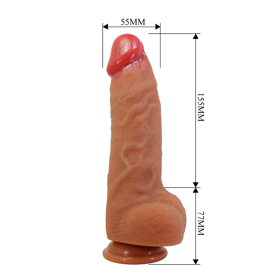 Najm godemichet réaliste avec ventouse 23,2 cm -ø- 5,5 cm – Pretty Love