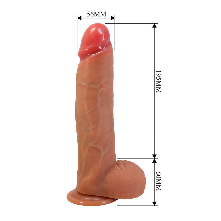 Mendel godemichet réaliste avec ventouse 25,5 cm -ø- 5,6 cm – Pretty Love
