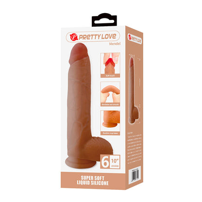 Mendel godemichet réaliste avec ventouse 25,5 cm -ø- 5,6 cm – Pretty Love