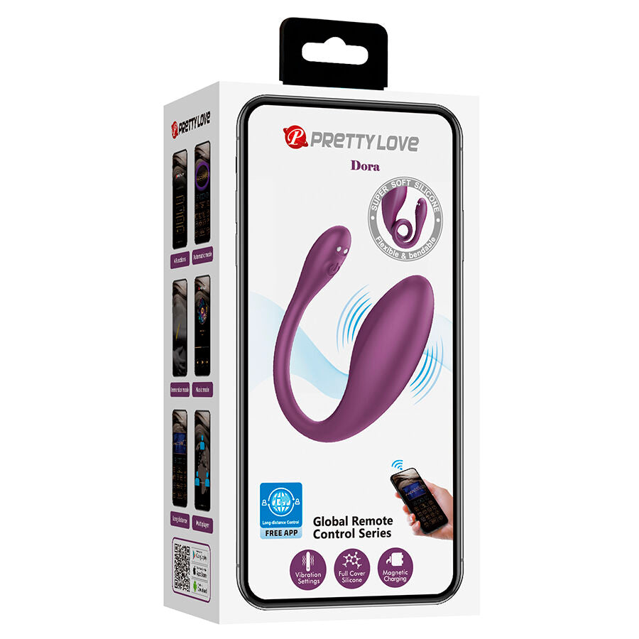 Dora vibrateur invisible avec application gratuite – Pretty Love