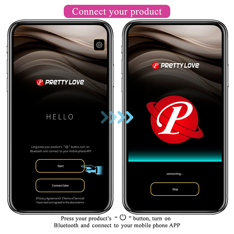 Dora vibrateur invisible avec application gratuite – Pretty Love