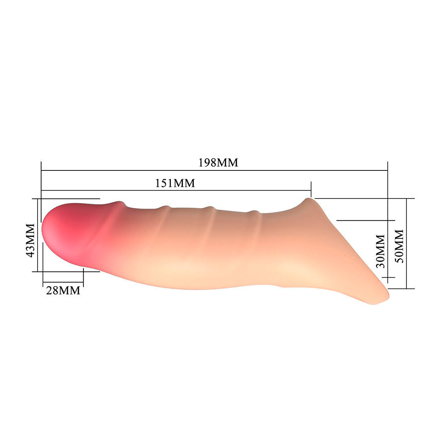 Darnell realistic effect penis cover – Pretty Love