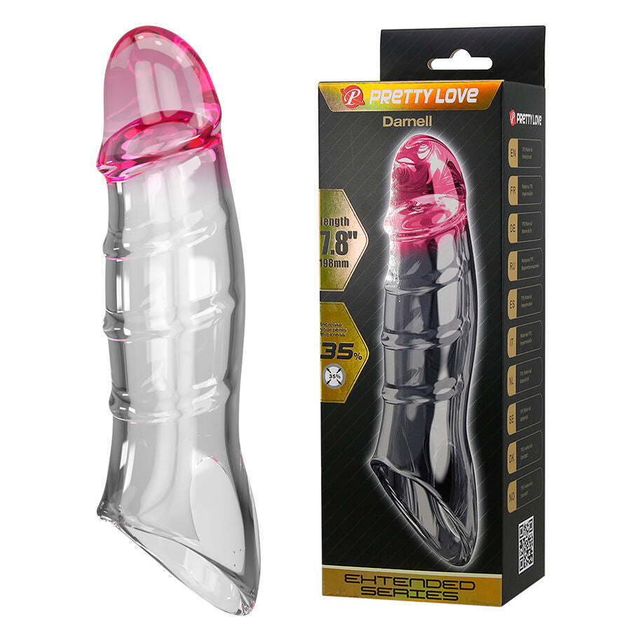 Darnell couvercle de pénis à effet transparent – Pretty Love