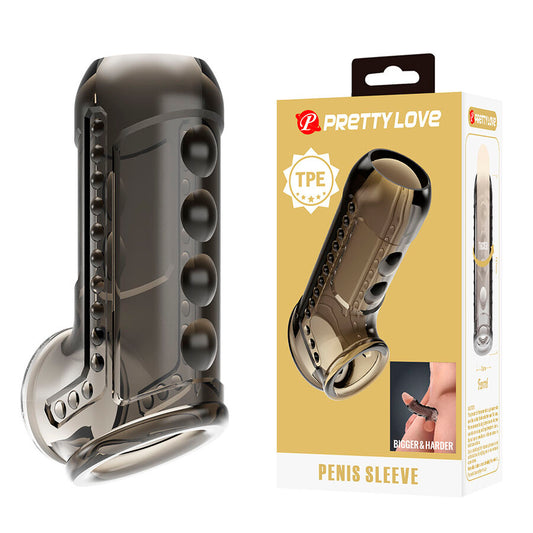 Manchon pénis texturé – Pretty Love