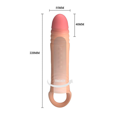 Manchon pénis avec vibration intégrée – Pretty Love