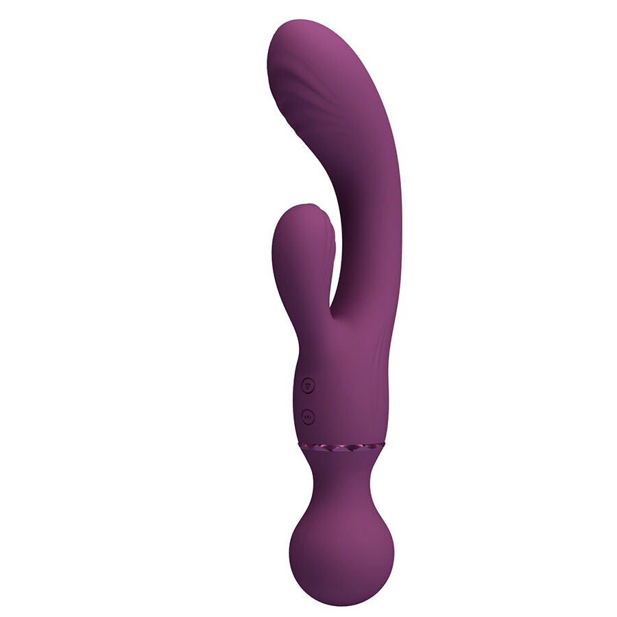 Vibrateur point g violet polyvalent – Pretty Love