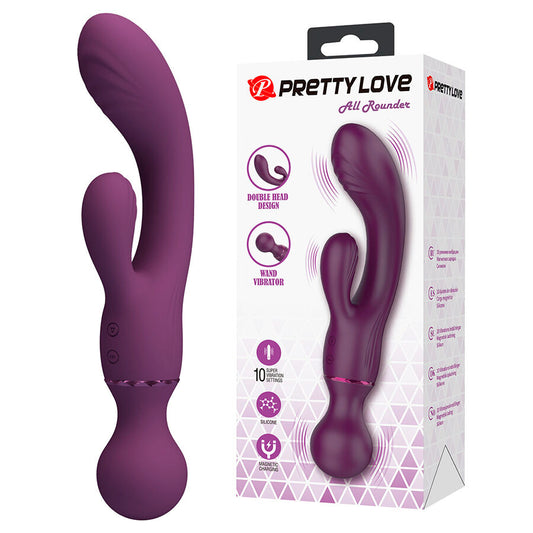 Vibrateur point g violet polyvalent – Pretty Love