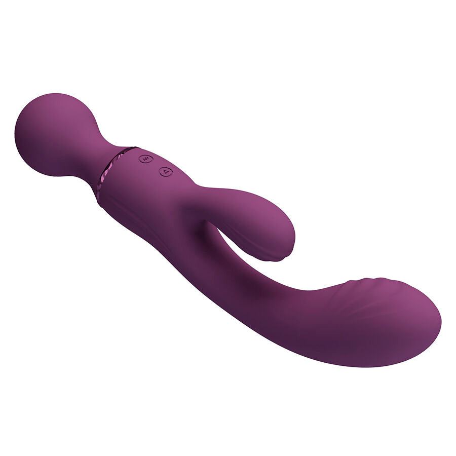 Vibrateur point g violet polyvalent – Pretty Love