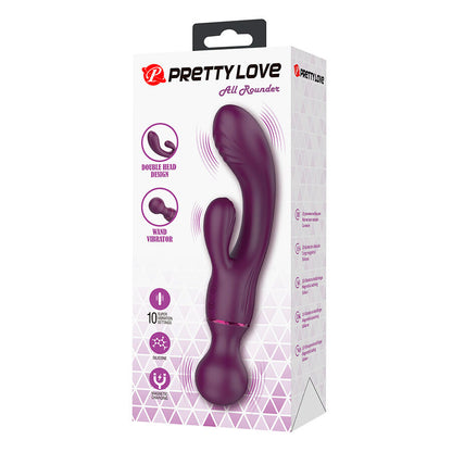 Vibrateur point g violet polyvalent – Pretty Love