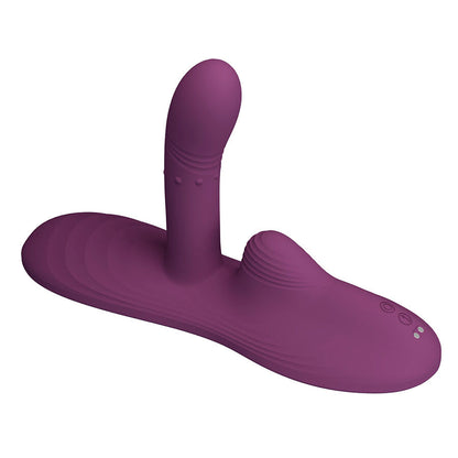 Luka vibrateur à position assise avec effet chauffant et télécommande – Pretty Love