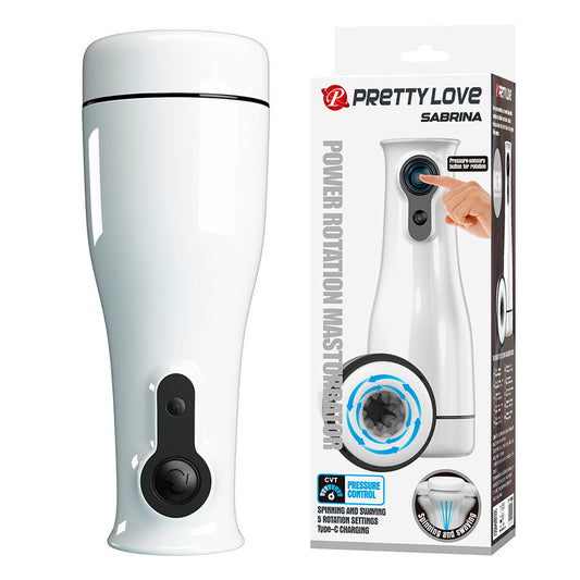 Sabrina masturbateur masculin rotatif et à bascule – Pretty Love