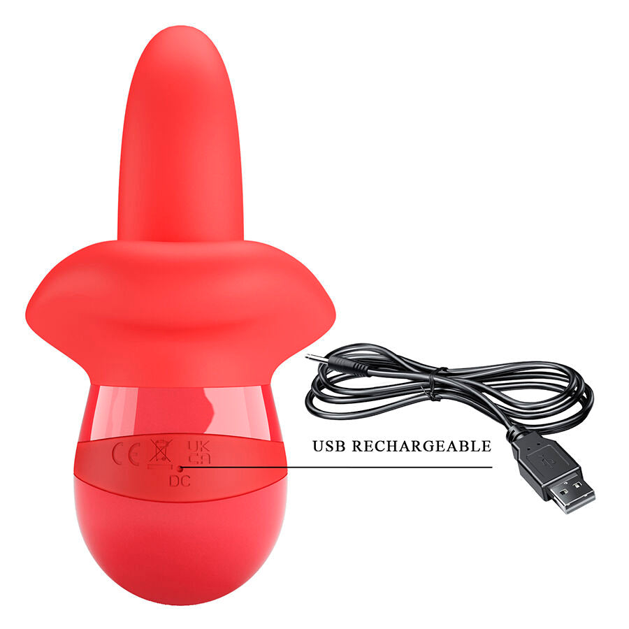 Obelia vibrateur à langue avec mouvement orbital – Pretty Love