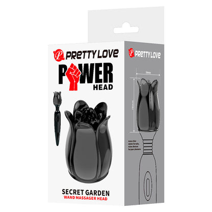 Secret garden tête de massage noir – Pretty Love
